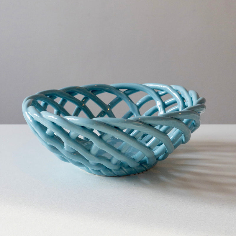 Ceramic Bowl Sicilia - Light Blue