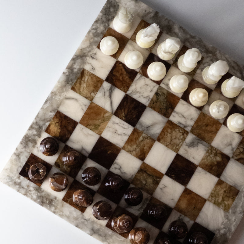 Italienisches Vintage Schachbrett A.A. Chiellini