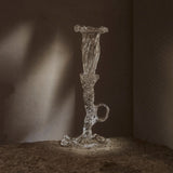 Crystal glass candle holder | Mouth-Blown