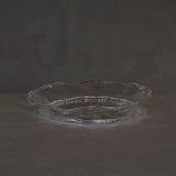 Crystal glass serving bowl | Large | Handmade