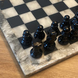 Vintage marble chess board