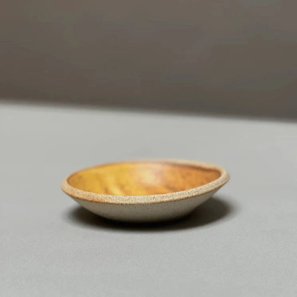 Räucherstäbchenhalter aus Steingut - Woo Yellow