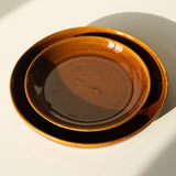 Tiefer Keramikteller - Amber