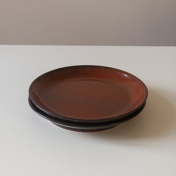 Small Ceramic Plate - Volcano