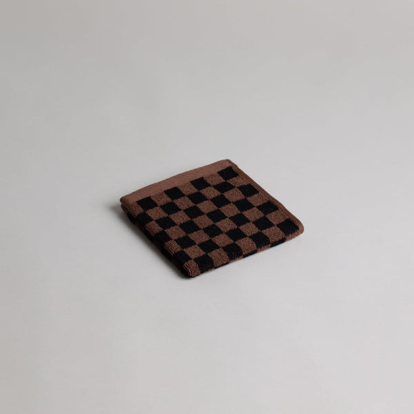 Face Towel Quill - Tabac/Noir