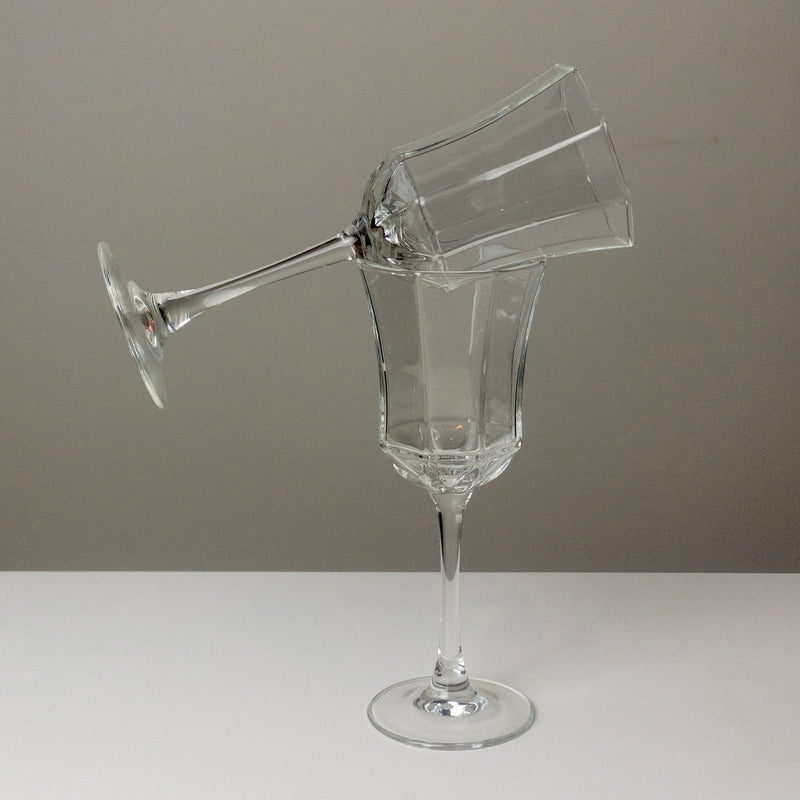 Luminarc wine/liqueur glasses - 5 pieces - Octagon