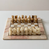 Vintage Schachbrett aus Marmor