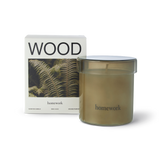 WOOD scented candle