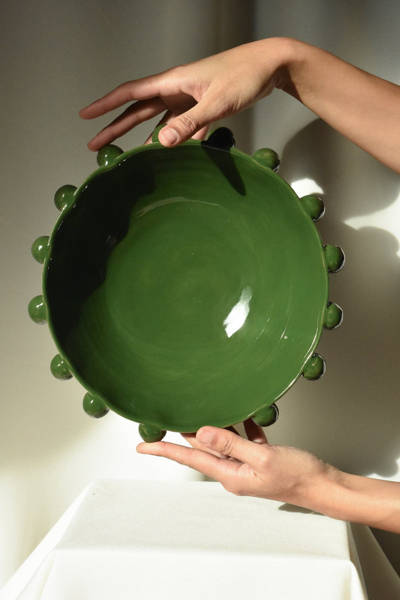 Pearl Serving Bowl - Green