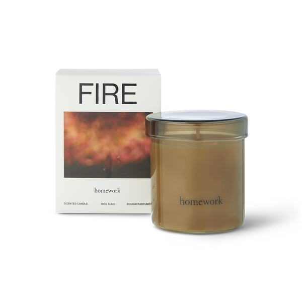 FIRE scented candle