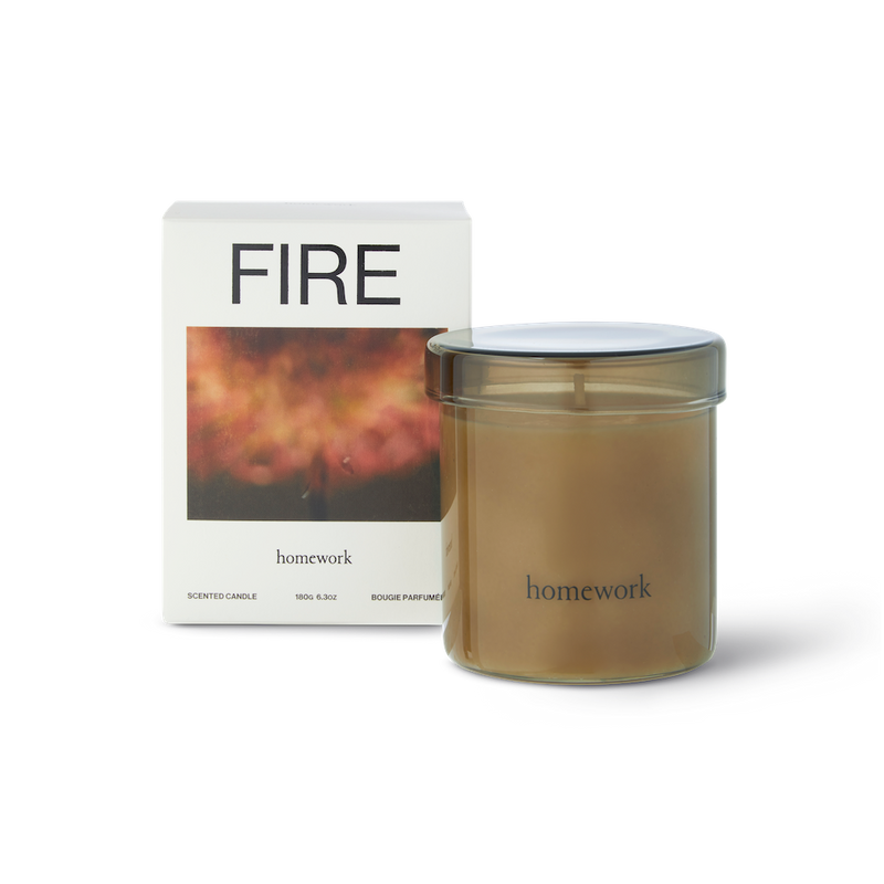 FIRE scented candle