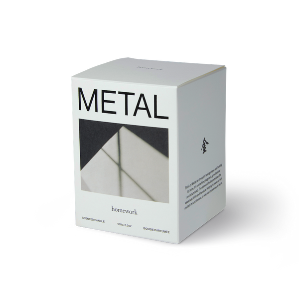 METAL scented candle