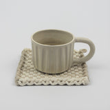 Potholders - White/Beige - Thatch Collection