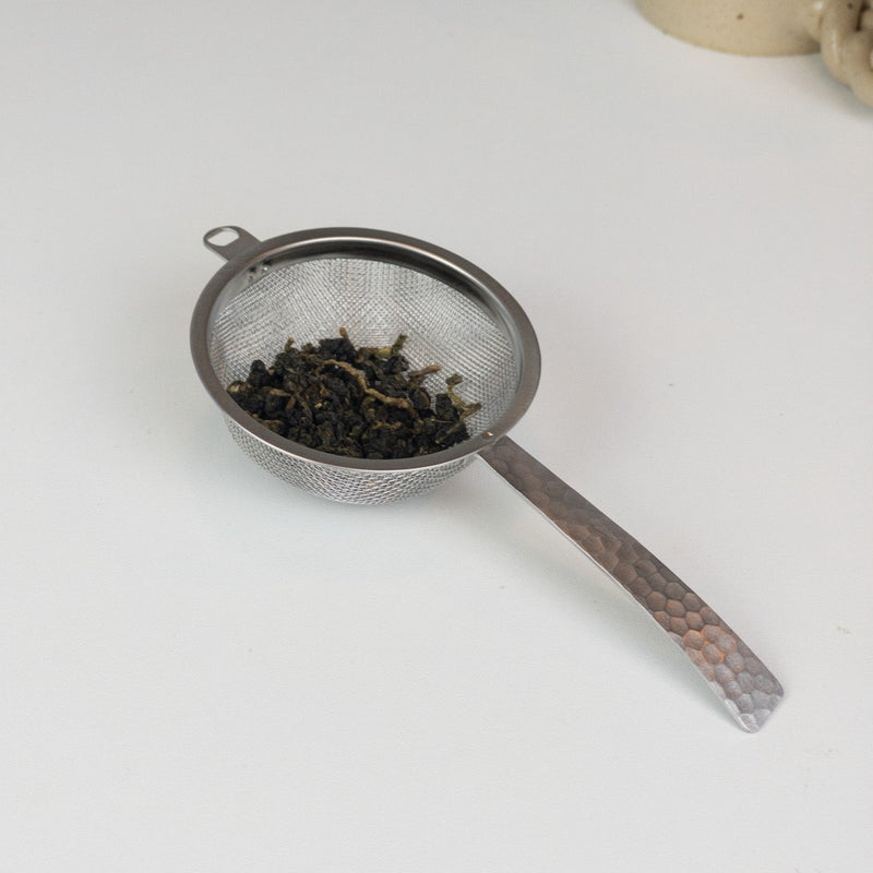 Wasabi tea strainer