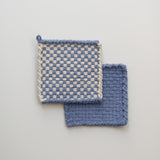Potholders - White/Hydrangea - Thatch Collection
