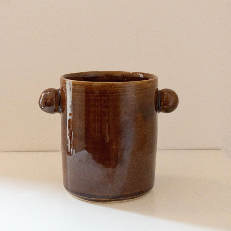 Eared Cup - Large Ceramic Mug - Volcano