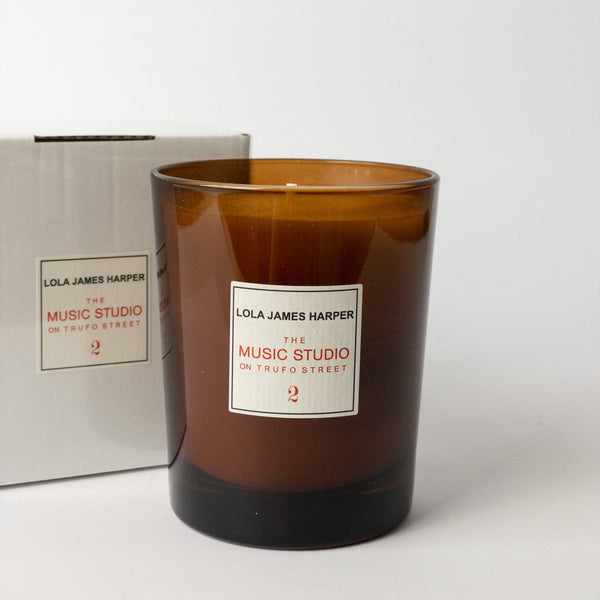 Scented Candle 'The Music Studio on Trufo Street'