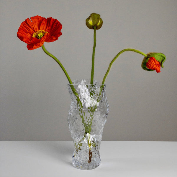Ostrea ROCK Vase - Clear