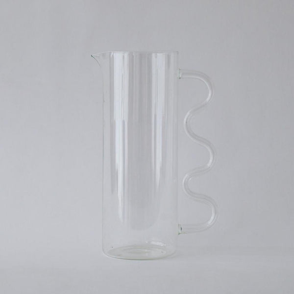 Wave Pitcher - Clear