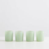 Tumbler Set of 4 - Opaque Mint Green