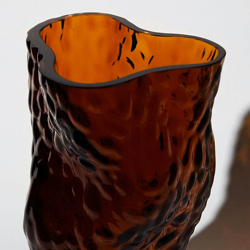 Ostrea ROCK Vase - Rust