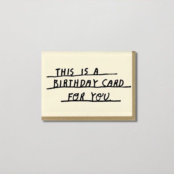 Grußkarte 'Birthday Card'