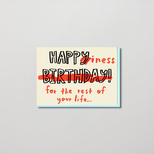 Grußkarte 'Happy Birthday'