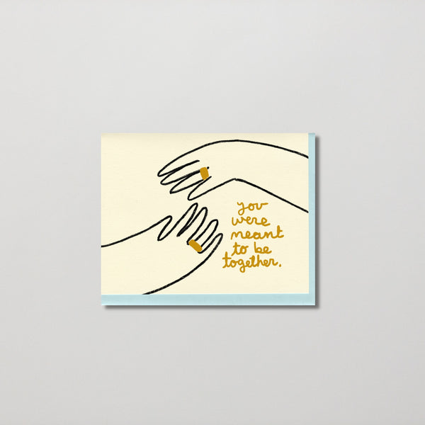 Greeting Card 'You were meant to be together'