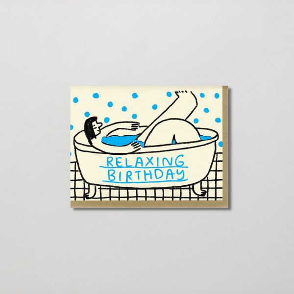 Greeting Card 'Relaxing Birthday'