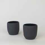 Handmade Clay Coffee Mug - Black