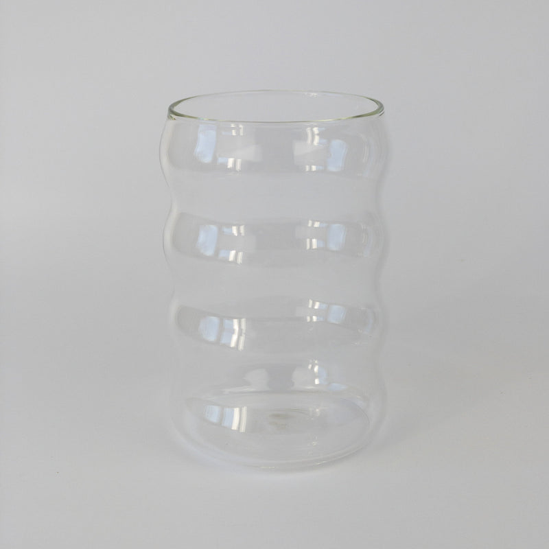 Ripple Glass - Clear - Large