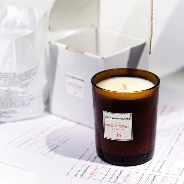 Scented Candle 'Woody Office of Daddy'